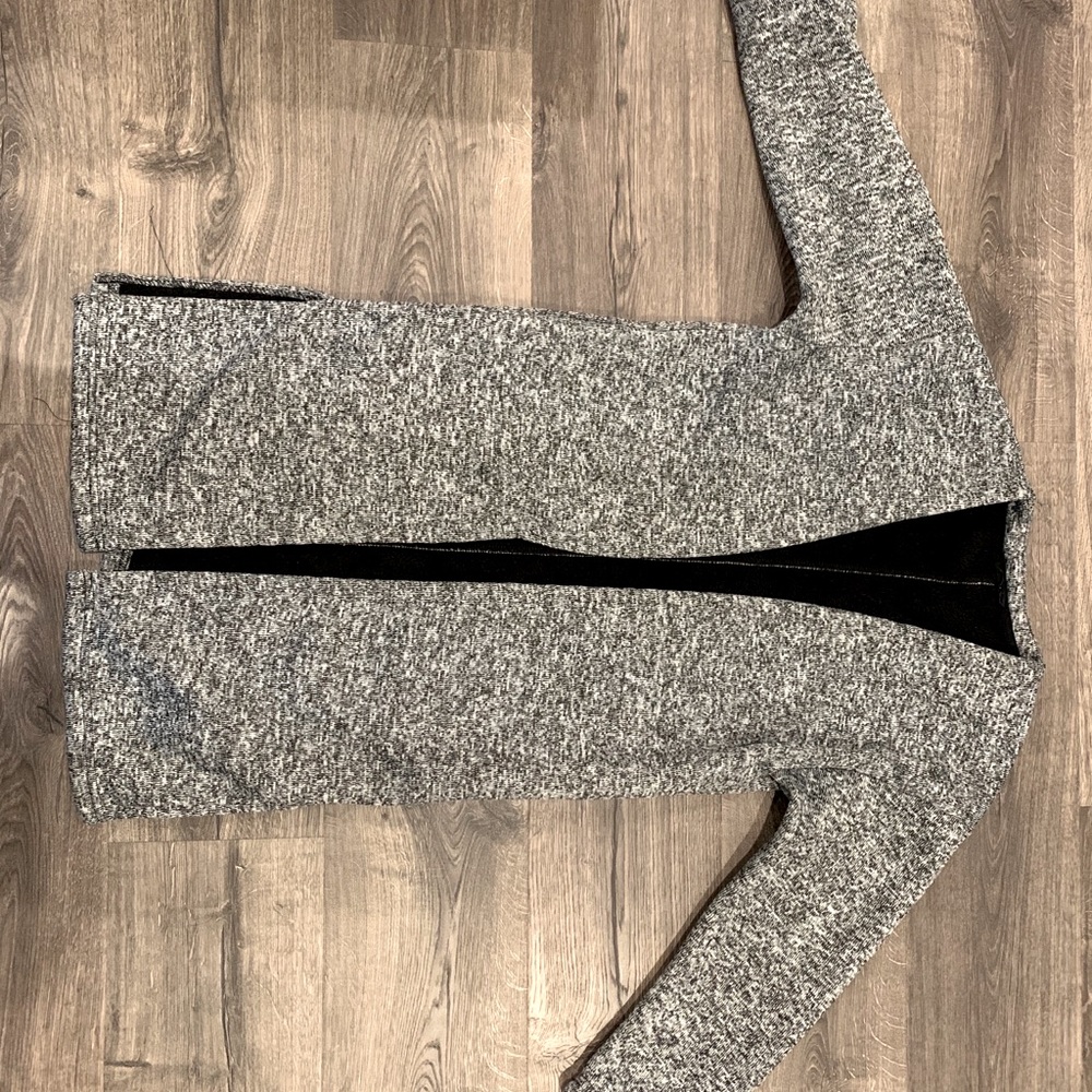 Net Open-front sweater